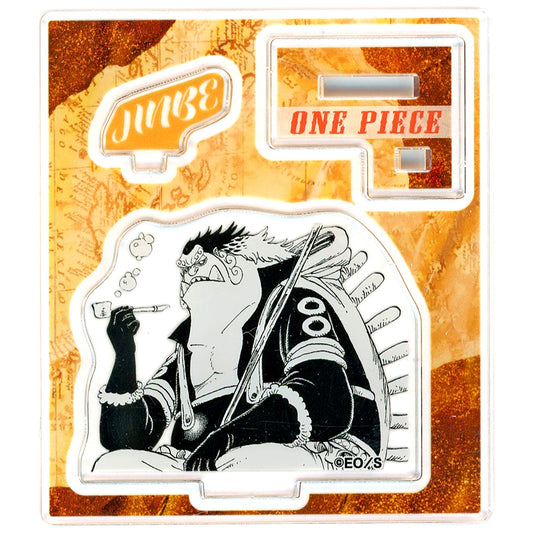 Jinbe Die-cut Ver Pipe One Piece Heroes Jinbe Acrylic Figure Collection Vol.1 [USED]