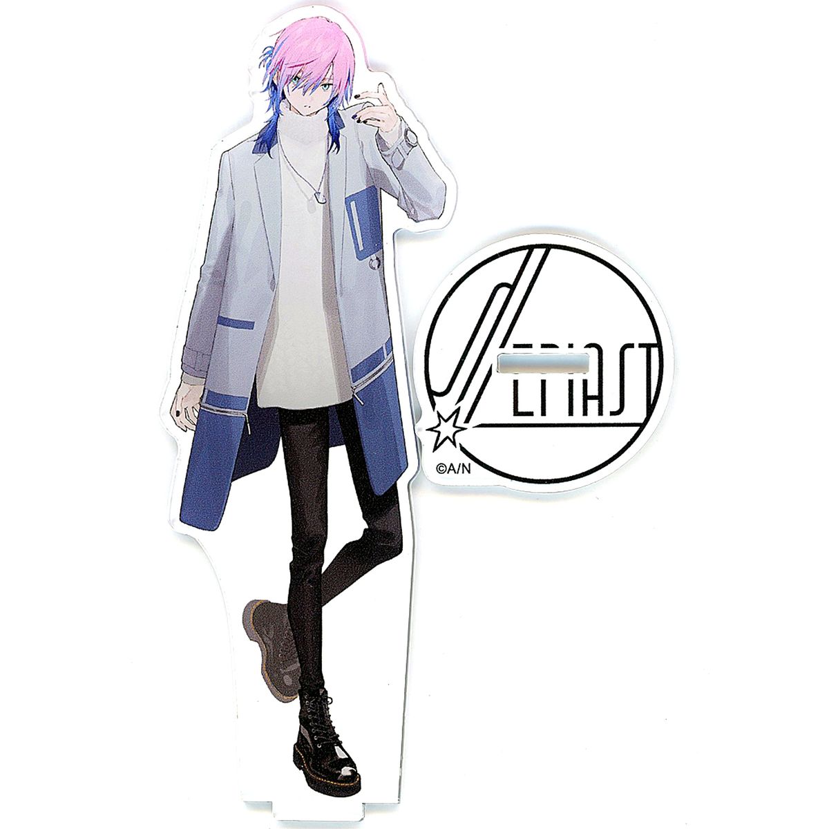 Yuhi Riri Tobari Acrylic Stand Sepiast Merchandise Wave 1 Virtual YouTuber Nijisanji [USED]
