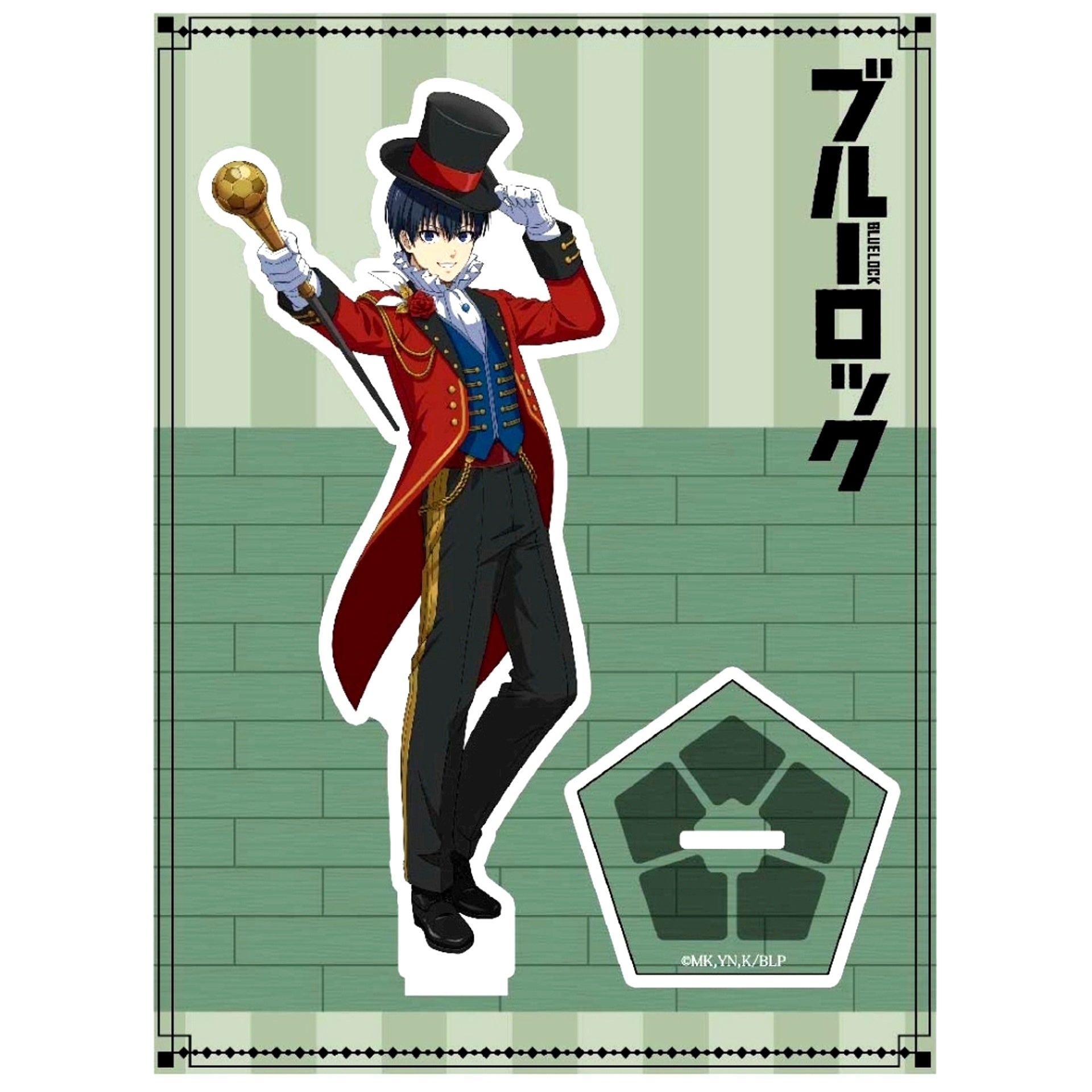 Yoichi Isagi Circus Ver. AFORCE x DRAGON HORSE Acrylic Character Stand Blue Lock [USED]