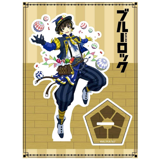 Meguru Bachira Circus Ver. AFORCE x DRAGON HORSE Acrylic Character Stand Blue Lock [USED]