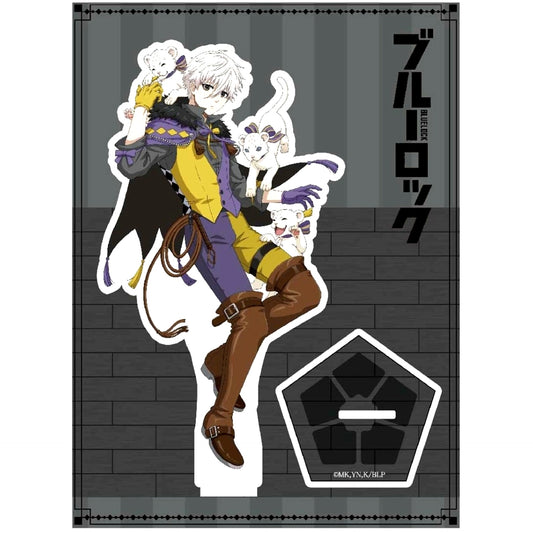 Seishiro Nagi Circus Ver. AFORCE x DRAGON HORSE Acrylic Character Stand Blue Lock [USED]