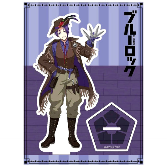 Reo Mikage Circus Ver. AFORCE x DRAGON HORSE Acrylic Character Stand Blue Lock [USED]