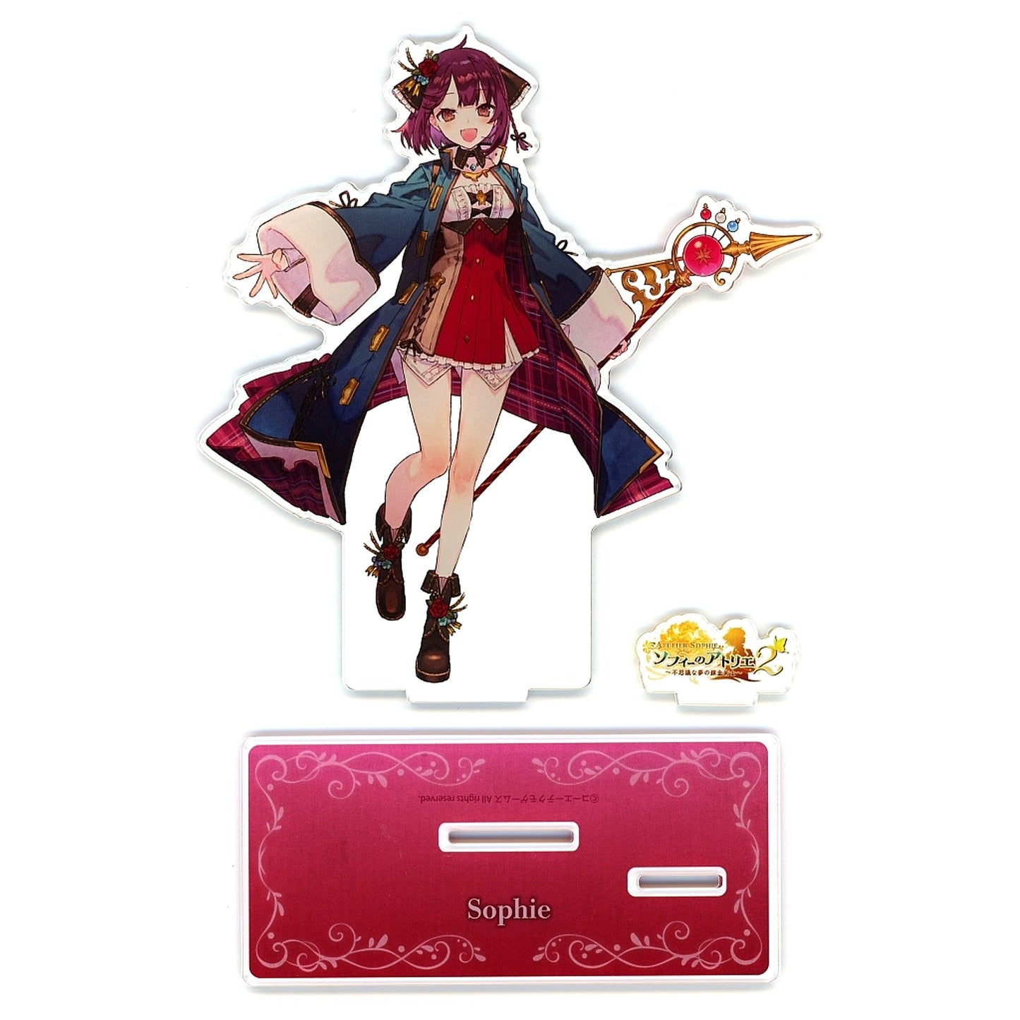 Sophie Atelier Sophie 2 The Alchemist of the Mysterious Dream Big Acrylic Stand Figure Gust 30th Anniversary [USED]