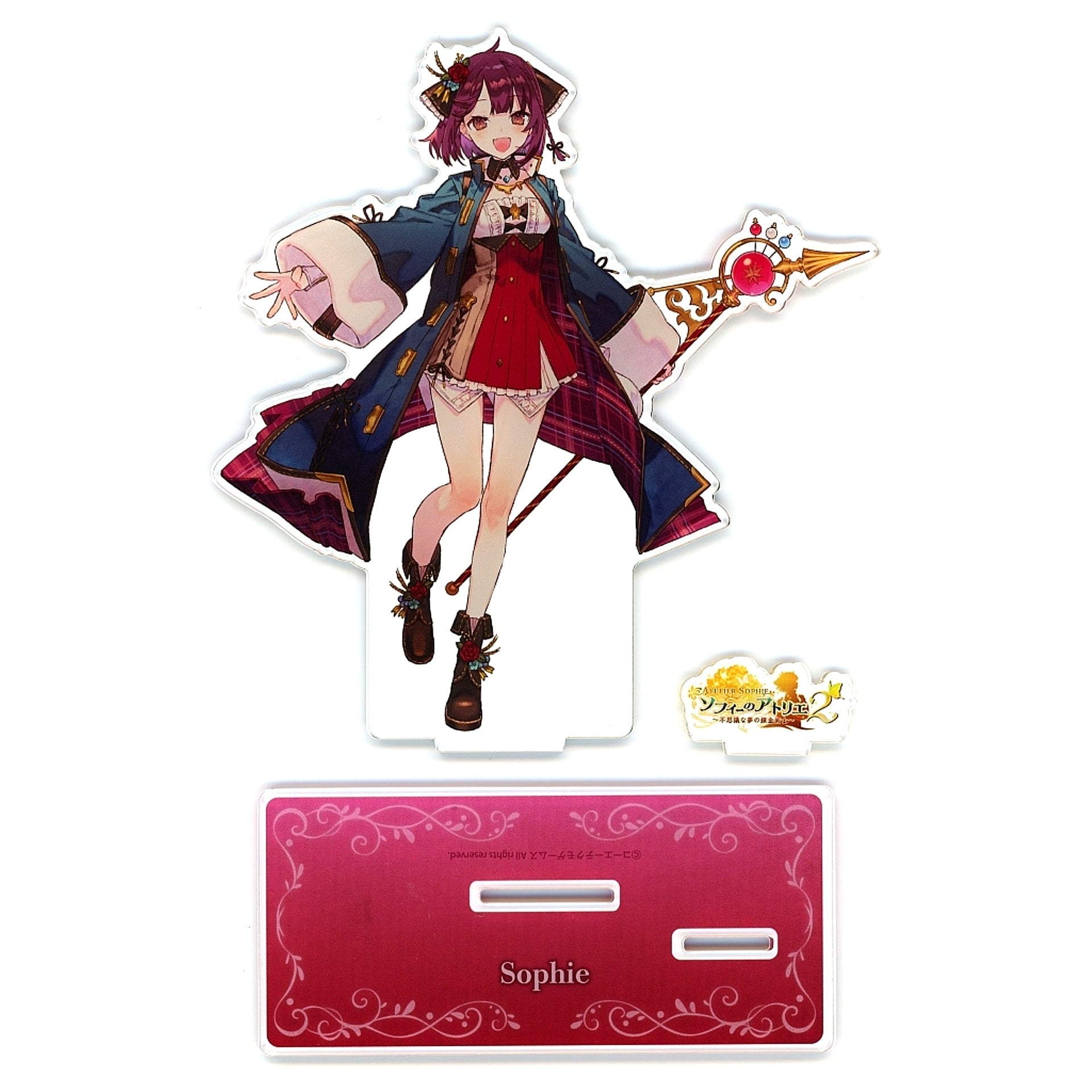 Sophie Atelier Sophie 2 The Alchemist of the Mysterious Dream Big Acrylic Stand Figure Gust 30th Anniversary [USED]