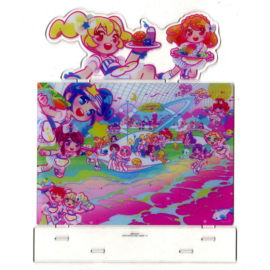 Cafe Ver. Aikatsu! Acrylic Art Stand [USED]