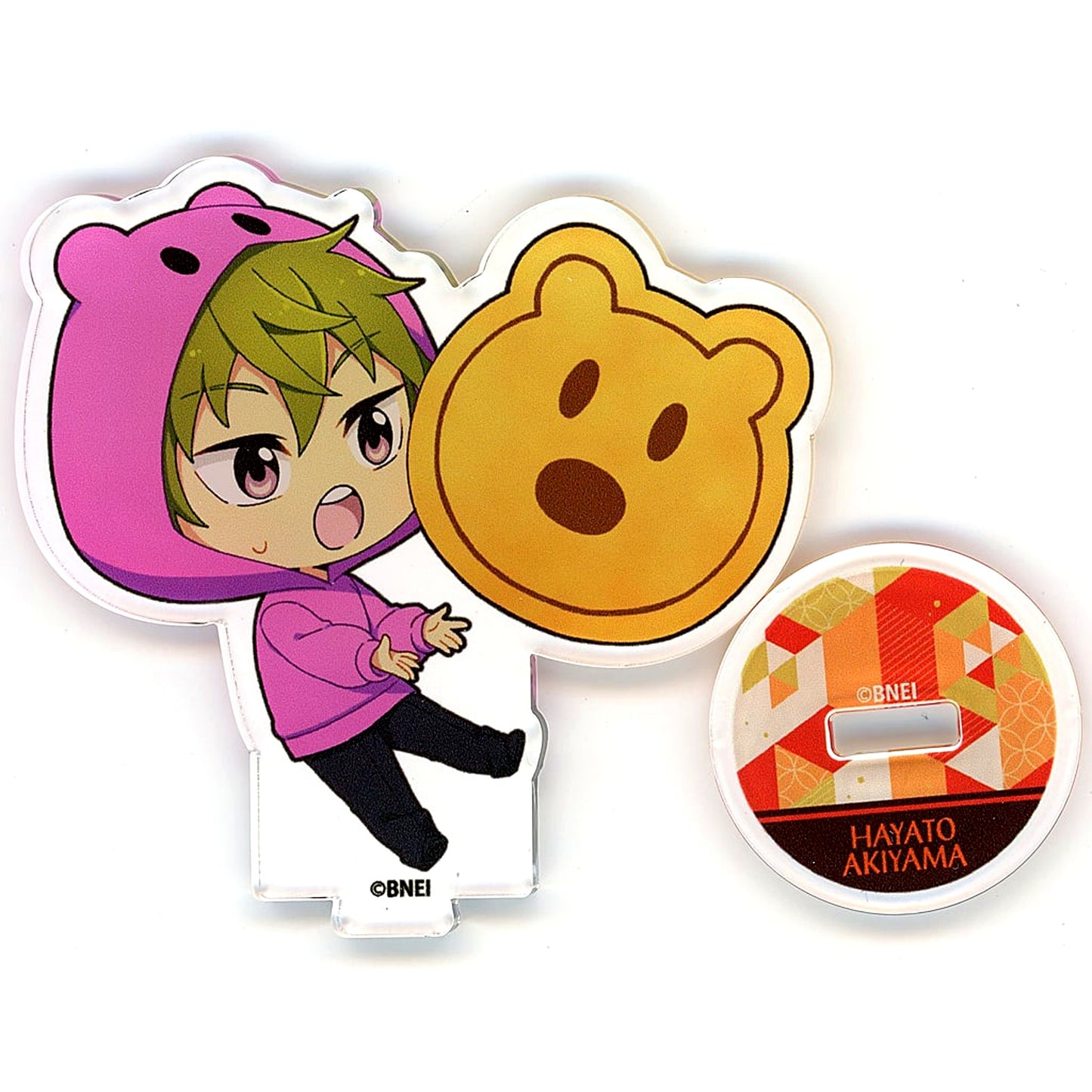 Hayato Akiyama THE IDOLM@STER SideM Deformed Acrylic Stand GiGO SideM Yaki Ver. [USED]