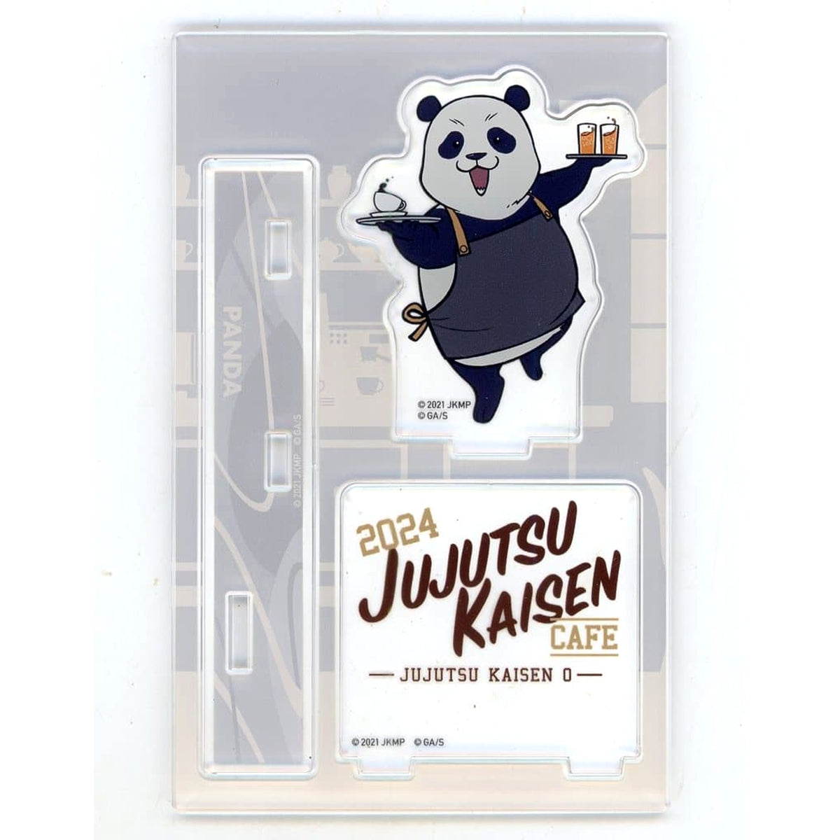 Jujutsu Kaisen 0 Panda Mini Character Acrylic Stand Jujutsu Kaisen Cafe 2024 Acrylic Stands [USED]