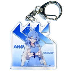 Blue Archive Ako Amau Acrylic Keychain Lawson Campaign Limited Keychains [USED]