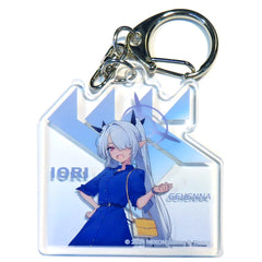 Blue Archive Iori Shiromi Acrylic Keychain Lawson Campaign Limited Keychains [USED]