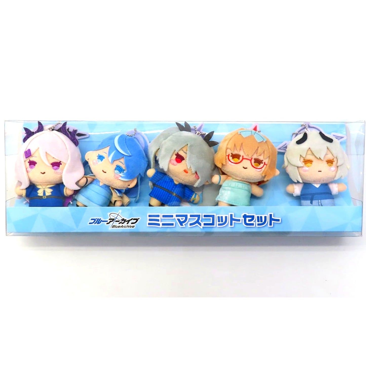 Set of 5 Group Blue Archive Mini Mascot Set Lawson Campaign Loppi HMV BOOKS online Ltd [USED]