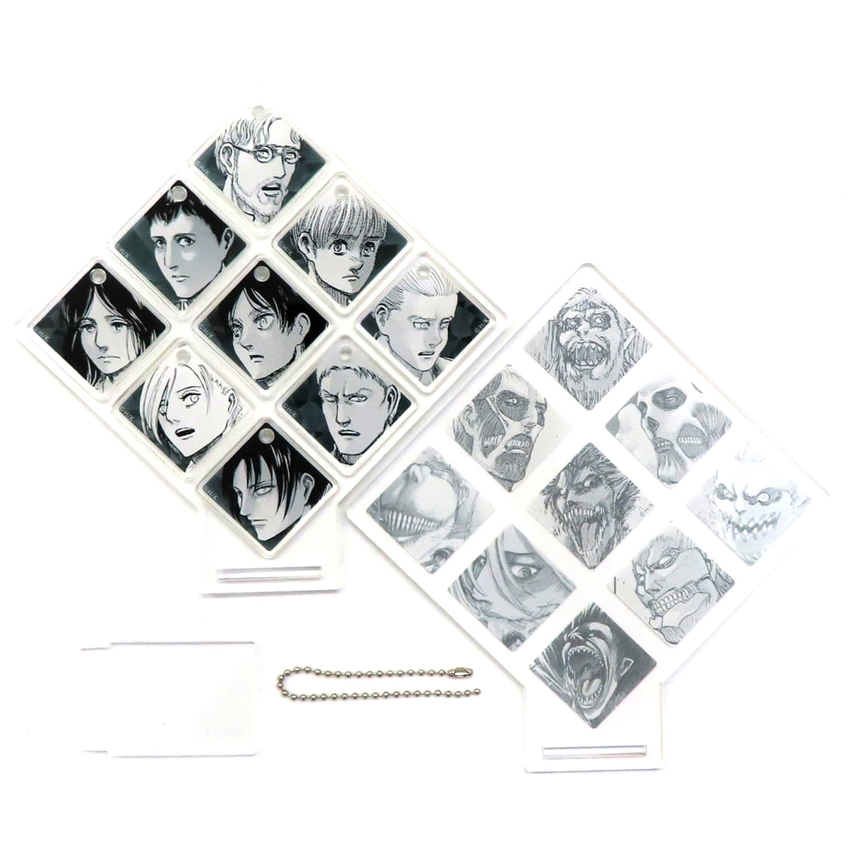 Inheritors Attack on Titan Memory Collection Face Acrylic Collection [USED]