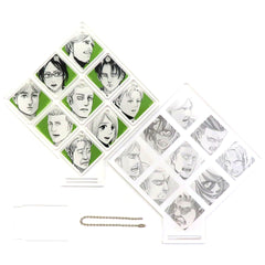Survey Corps Attack on Titan Memory Collection Face Acrylic Collection [USED]