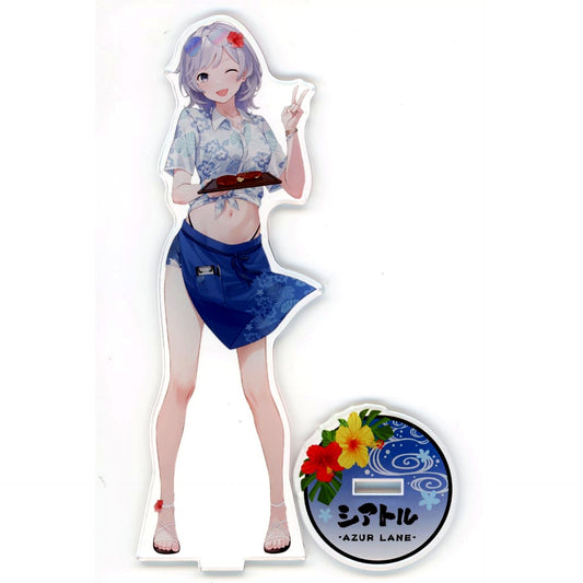 Seattle Acrylic Stand Azur Lane AzuTabi in Okinawa [USED]