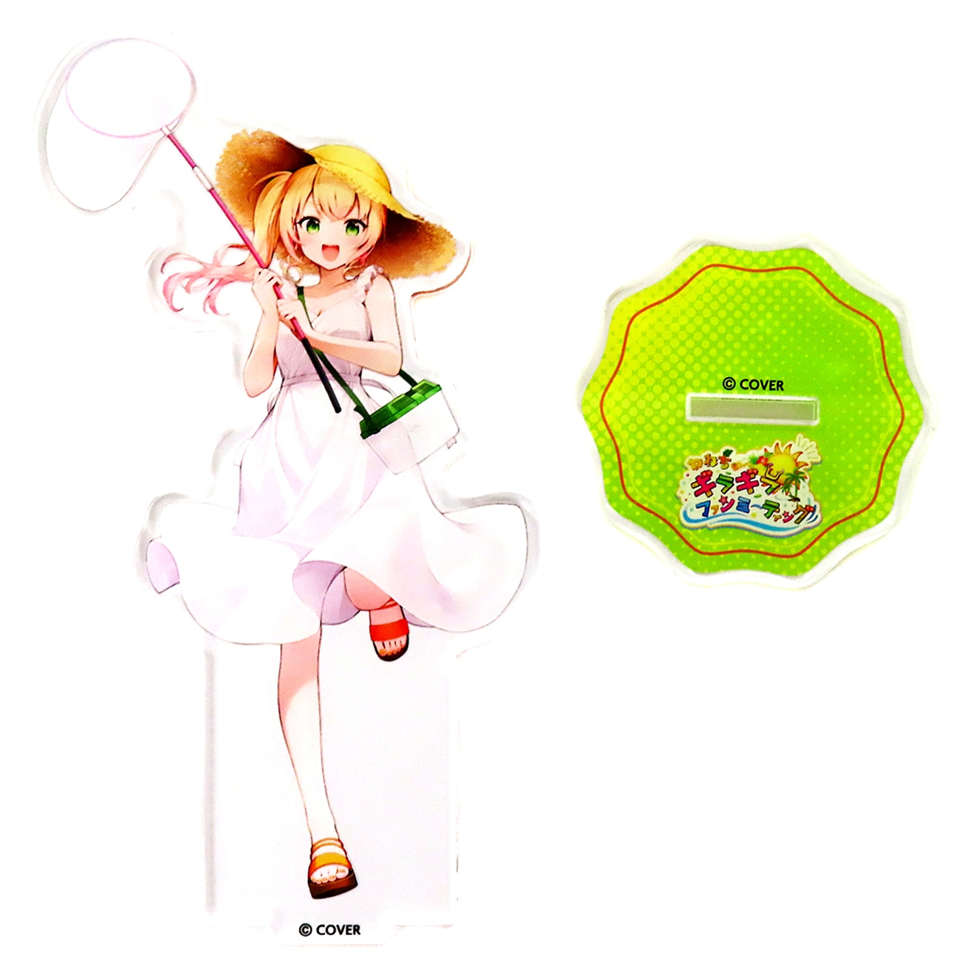 Nene Momosuzu - One Piece Acrylic Stand Virtual YouTuber Hololive Nene Momosuzu Nenechi's Gira Gira Fan Meeting x Beetle Stag Beetle Fureai no Mori in Odaiba 2024 [USED]