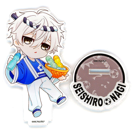 Seishiro Nagi Blue Lock NATSLIVE CAFE Deformed Stand A [USED]