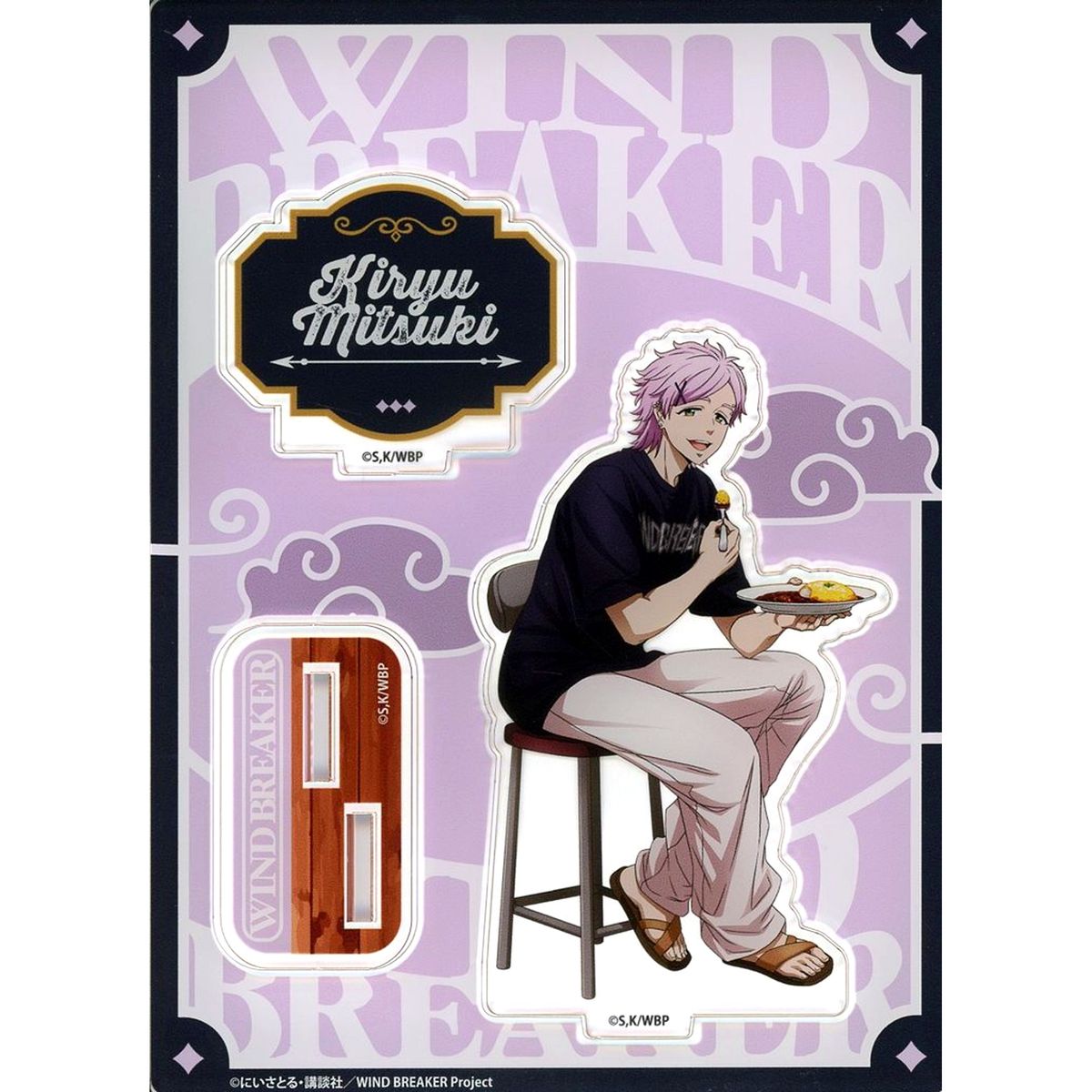 Mitsuki Kiryu Acrylic Stand 22Curry2024 Wind Breaker [USED]