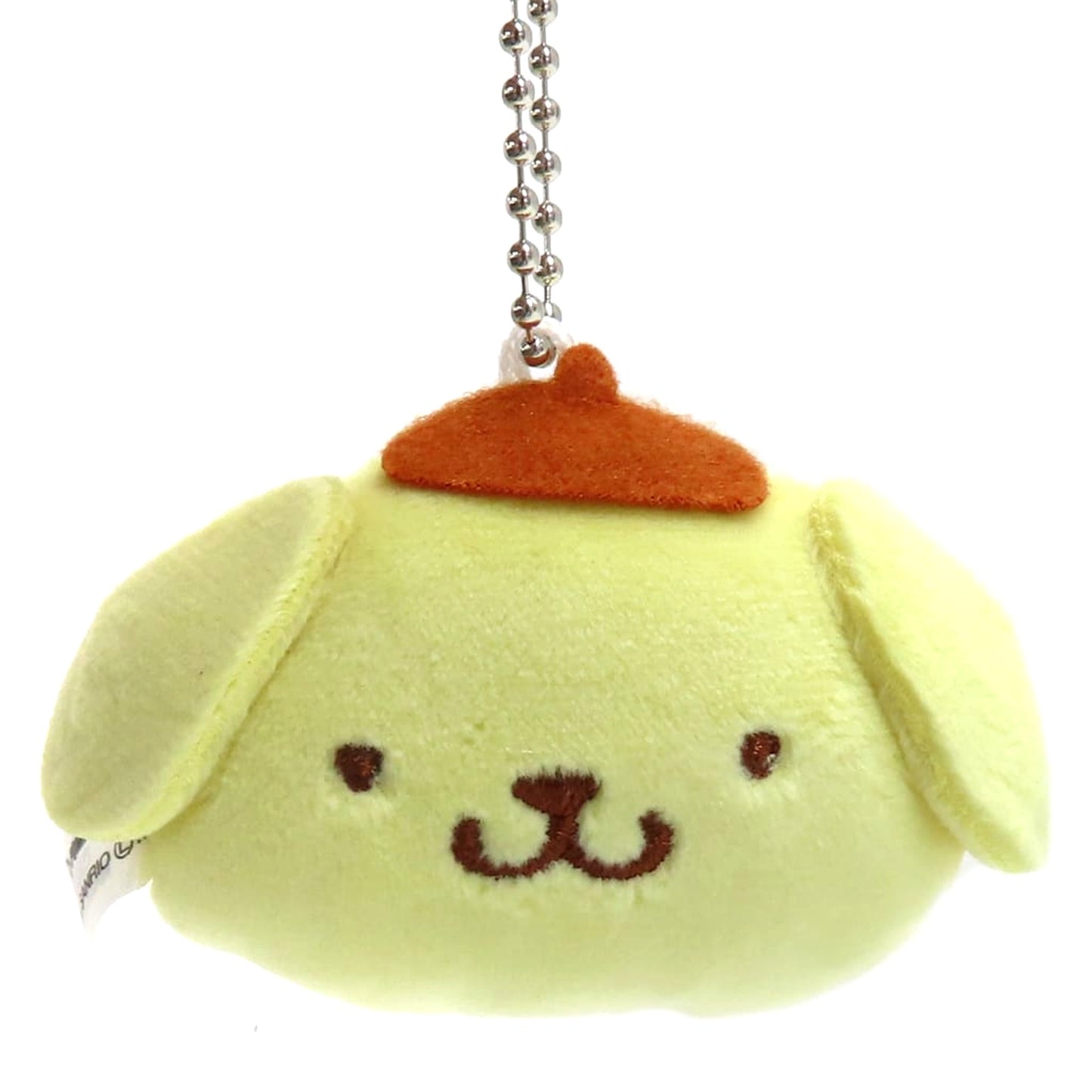 Omanjuu Pompompurin Mochimochi Stuffed Ball Chain [USED]