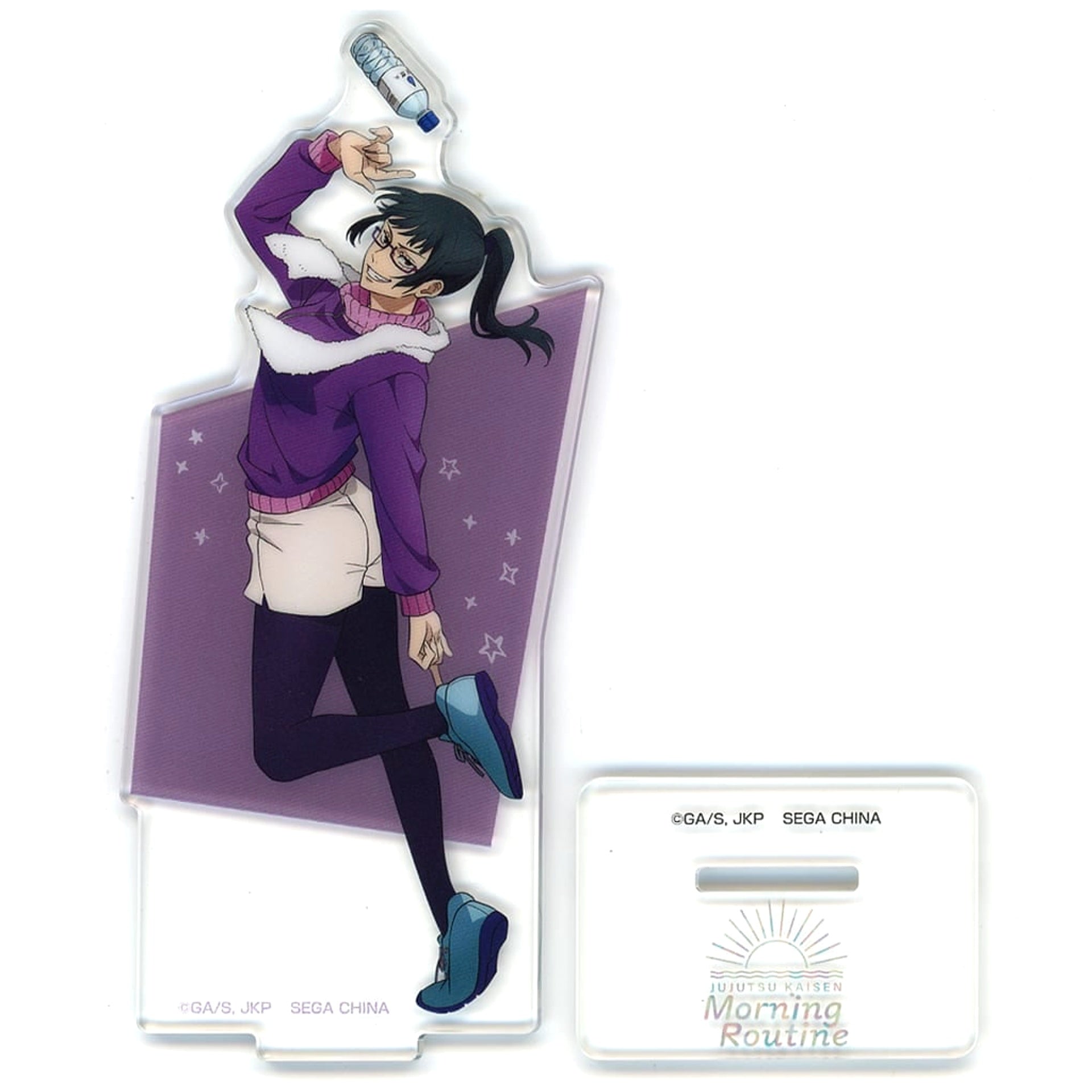 Jujutsu Kaisen Maki Zenin Sega Lucky Kuji Morning Routine Acrylic Stand Prize D [USED]