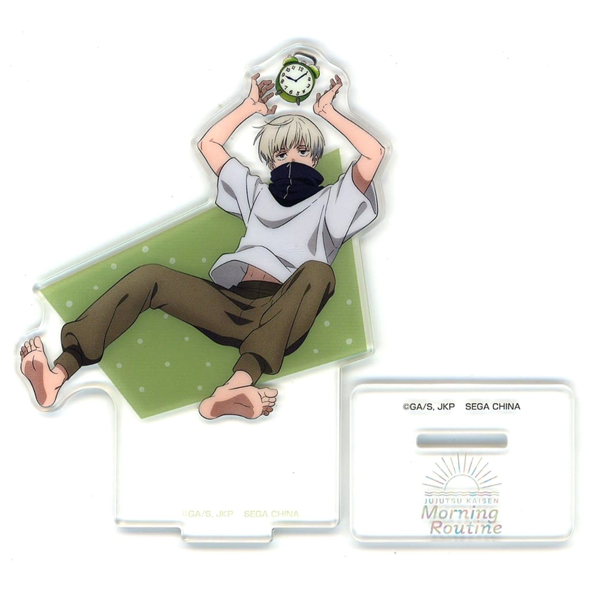 Jujutsu Kaisen Toge Inumaki Sega Lucky Kuji Morning Routine Acrylic Stand Prize D [USED]