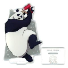 Sega Lucky Kuji Jujutsu Kaisen Morning Routine Panda Acrylic Stand Prize D Acrylic Stands [USED]