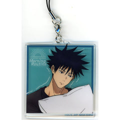Jujutsu Kaisen Megumi Fushiguro Sega Lucky Kuji Morning Routine Acrylic Strap Prize E [USED]