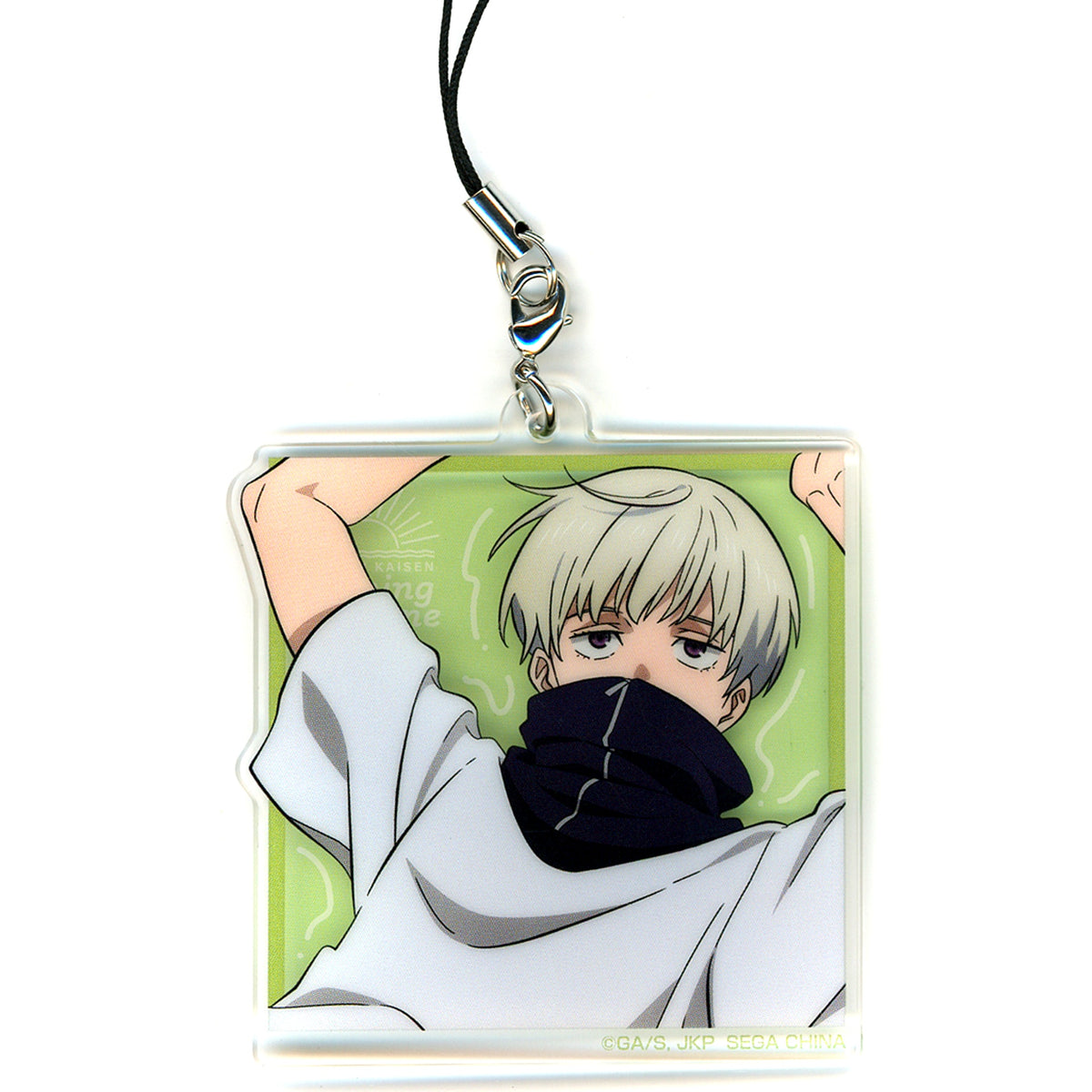 Toge Inumaki E Prize Acrylic Strap Sega Lucky Kuji Jujutsu Kaisen Morning Routine [USED]