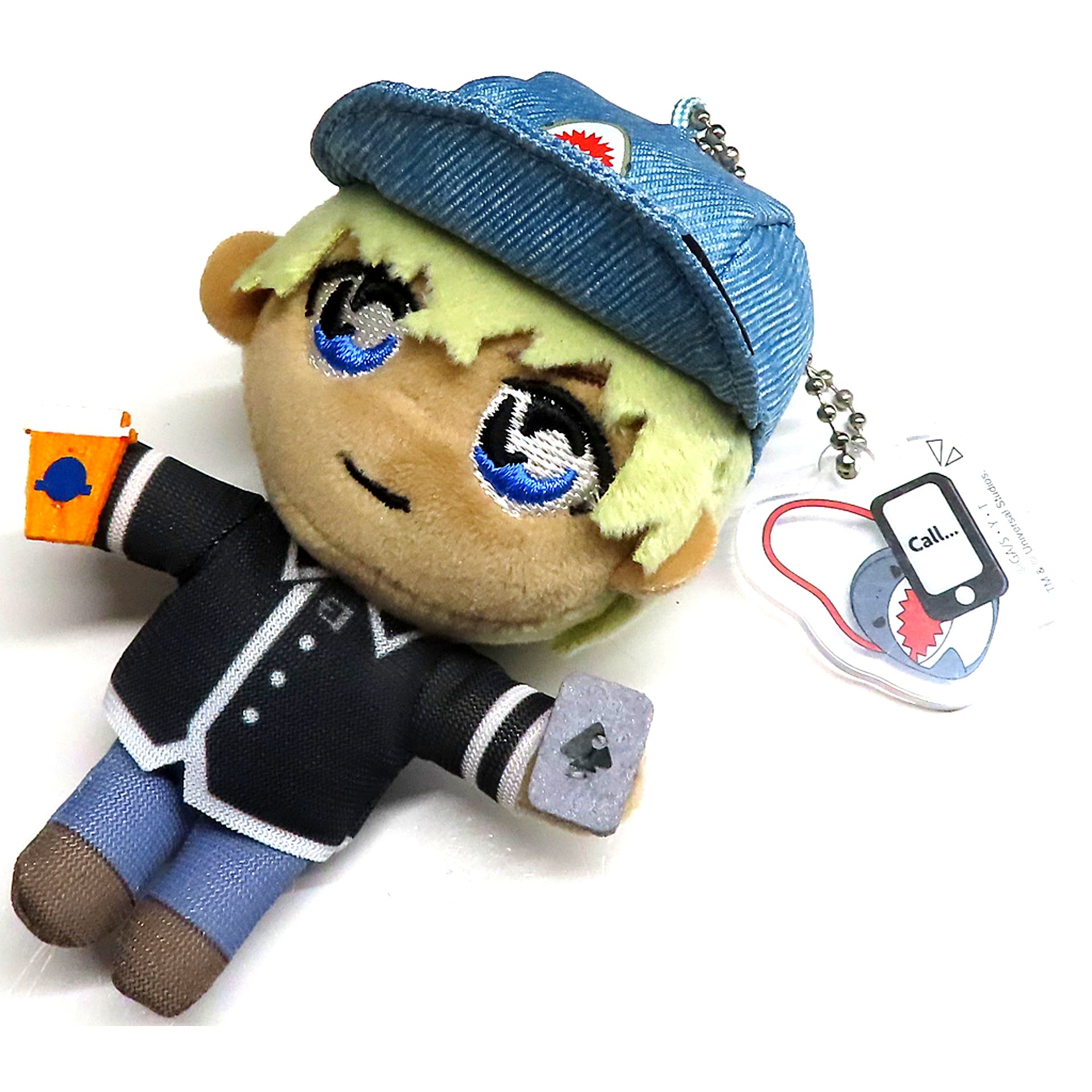 Toru Amuro Mascot Keychain Detective Conan 4-D Live Show Jewel Under the Starry Sky Universal Studios Japan 2024 Ltd [USED]