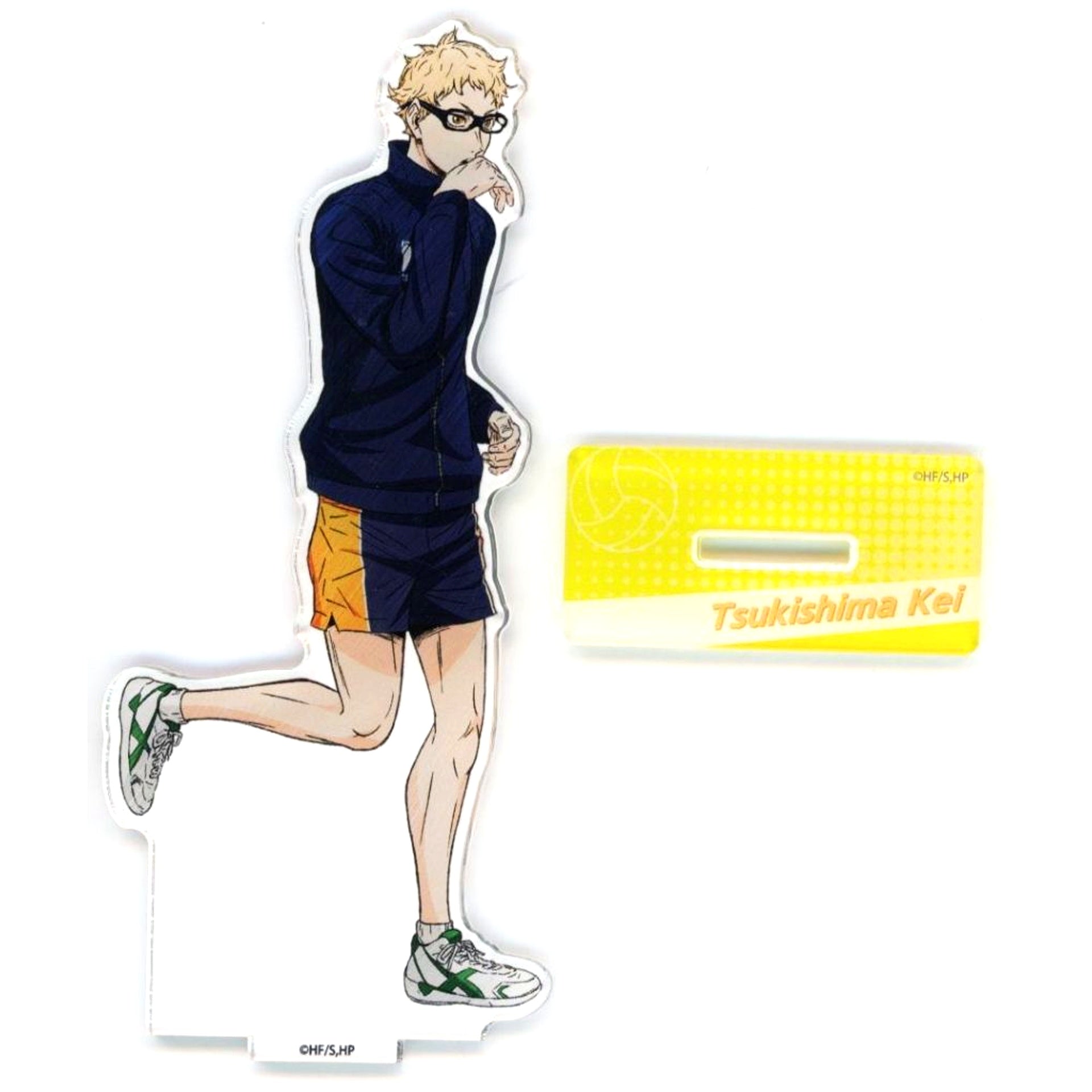 Kei Tsukishima Acrylic Stand Newly Drawn Visual Haikyu!! National Expedition Pop-up Store [USED]