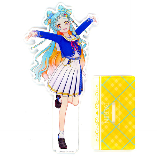 Wao Parin School Uniform Ver. Acrylic Plate with Stand Aikatsu Academy! [USED]
