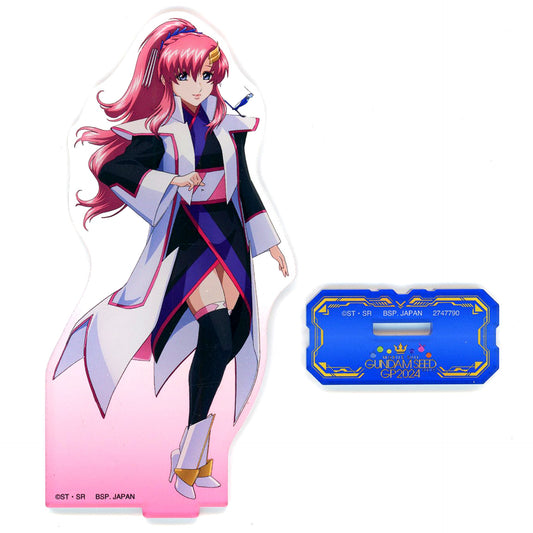 Lacus Clyne No Name Mobile Suit Gundam SEED Series Acrylic Plate with Stand Grand Prix 2024 Namco Limited [USED]