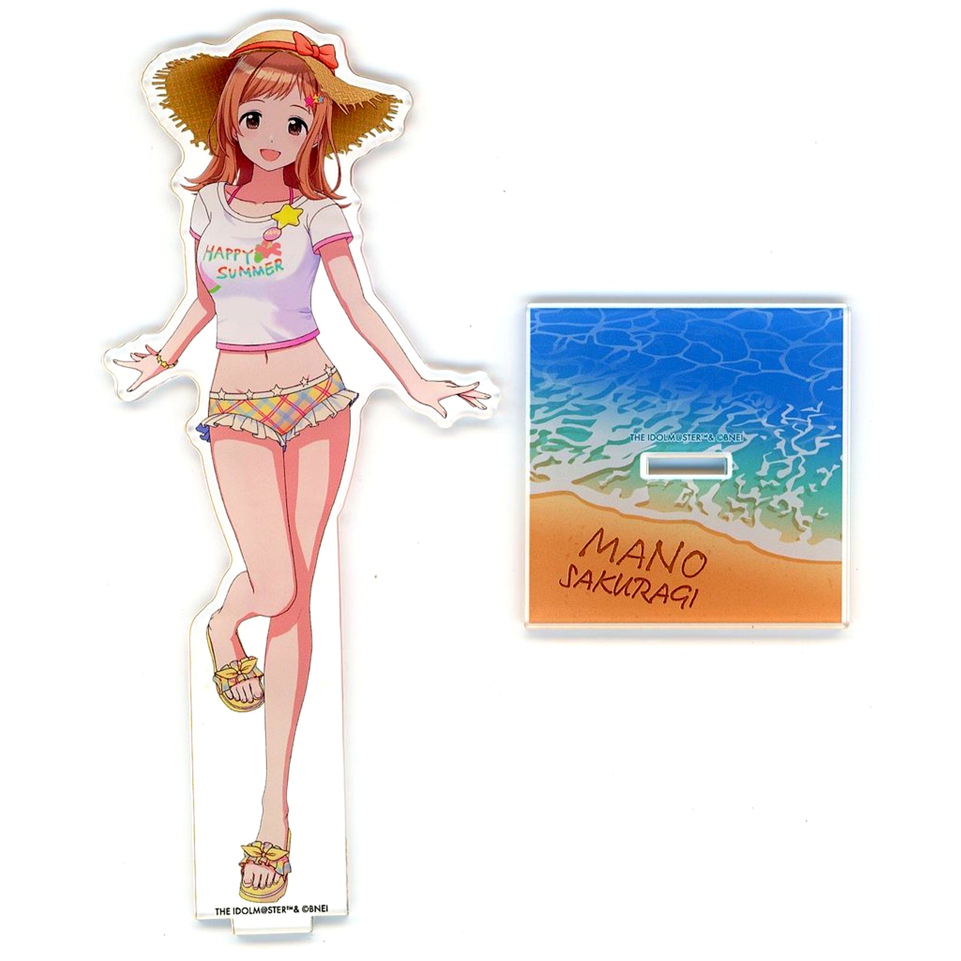 Mano Sakuragi Bask on Shiny Ver. The Idolmaster Shiny Colors Official Acrylic Stand [USED]