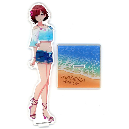 Madoka Higuchi The Idolmaster Shiny Colors Official Acrylic Stand Bask on Shiny ver. [USED]