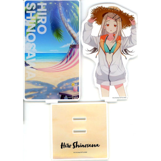 Hiro Shinozawa Official 2-Layer Acrylic Stand Kimi to Semi-Blue Gakuen iDOLM@STER [USED]