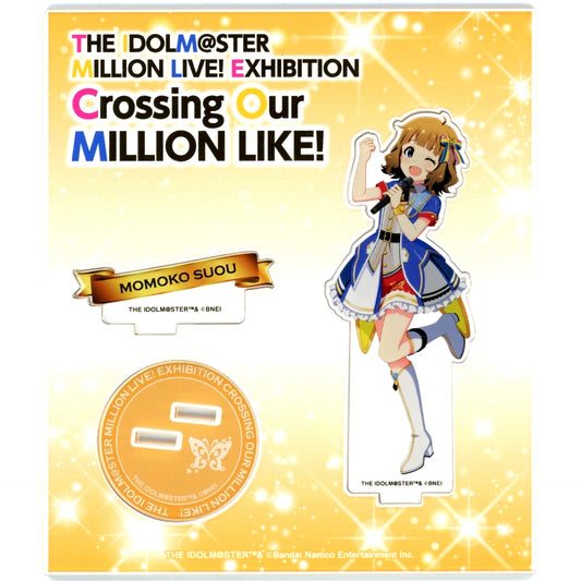 Momoko Suo Official Acrylic Stand Idolmaster Million Live Exhibition Crossing Our Million Like [USED]
