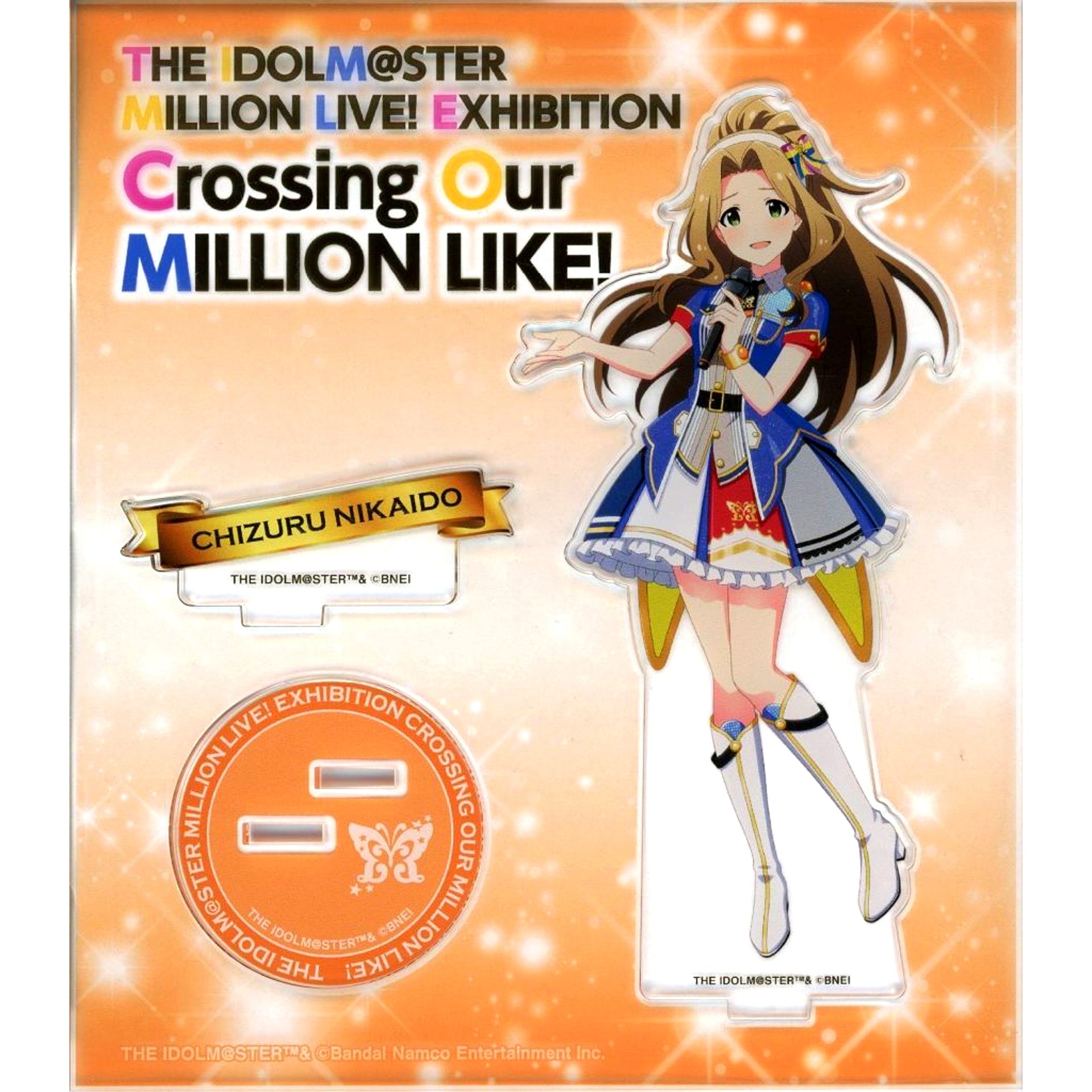 Chizuru Nikaido The Idolmaster Million Live! Official Acrylic Stand Exhibition Crossing Our MILLION LIKE! [USED]