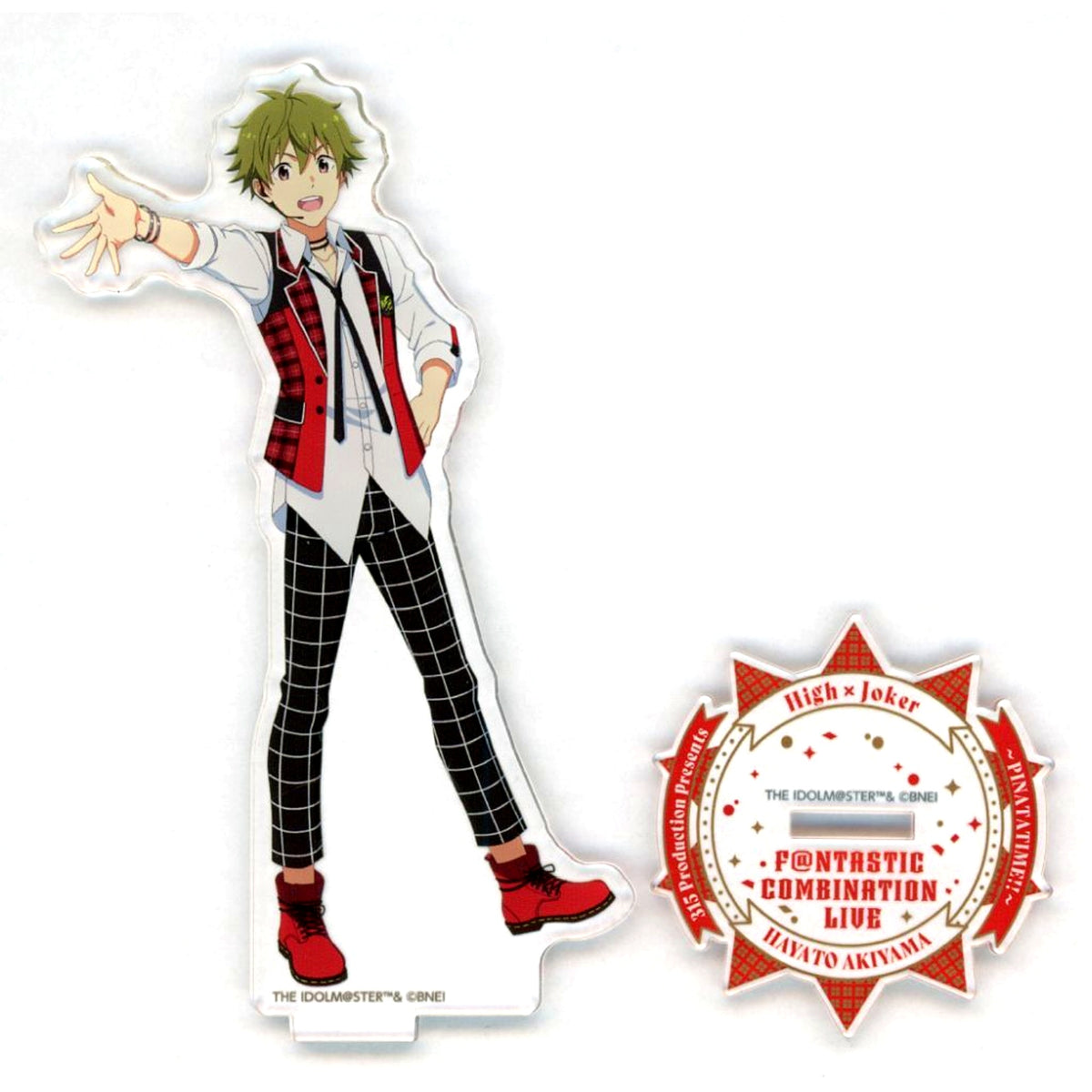 Hayato Akiyama The Idolmaster SideM 315 Production presents Fantastic Combination Live Pinatatime!! Official Acrylic Stand [USED]