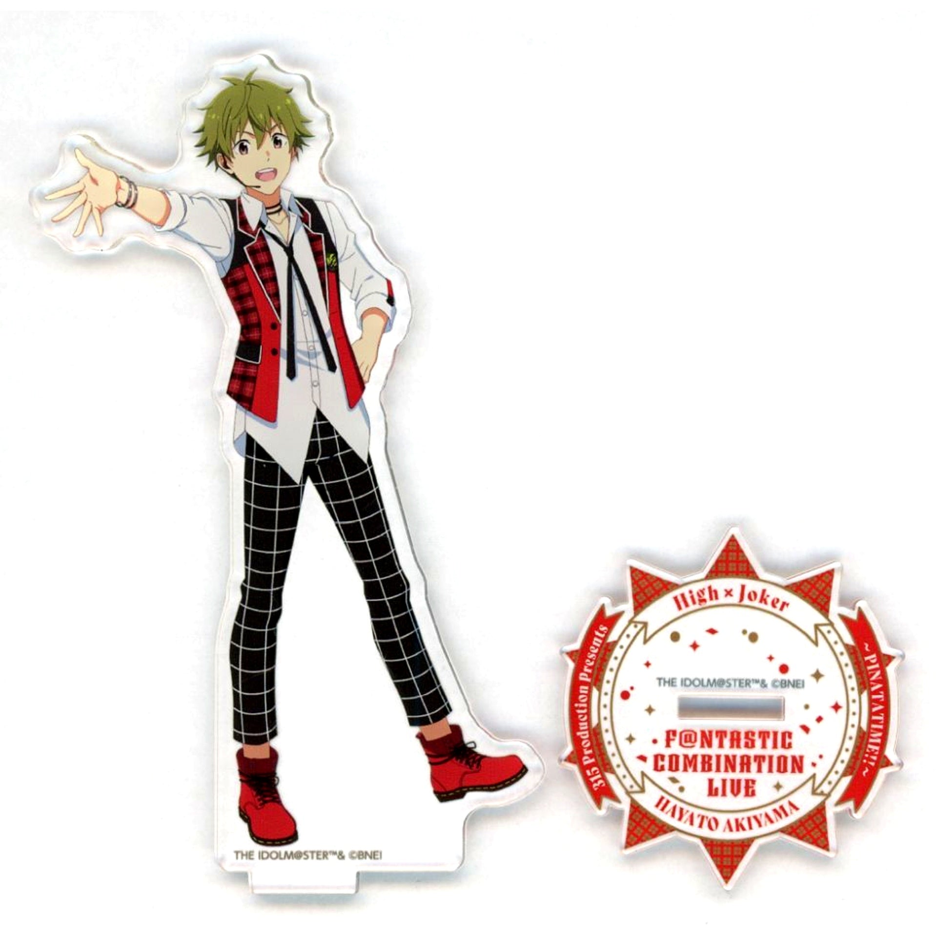 Hayato Akiyama The Idolmaster SideM 315 Production presents Fantastic Combination Live Pinatatime!! Official Acrylic Stand [USED]
