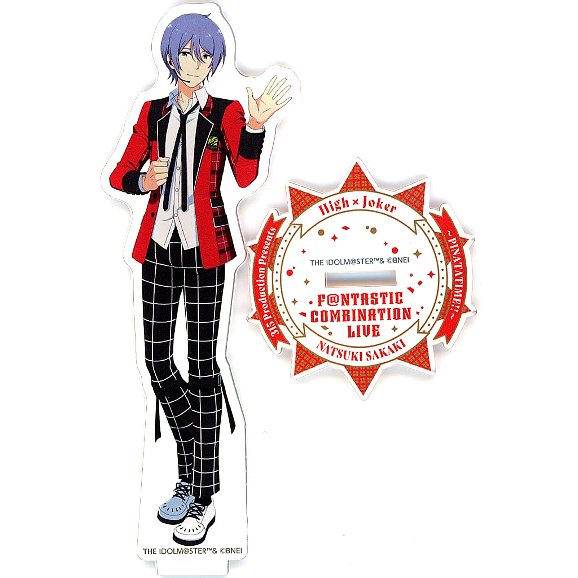 Natsuki Sakaki THE IDOLM@STER SideM Official Acrylic Stand FANTASTIC COMBINATION LIVE [USED]