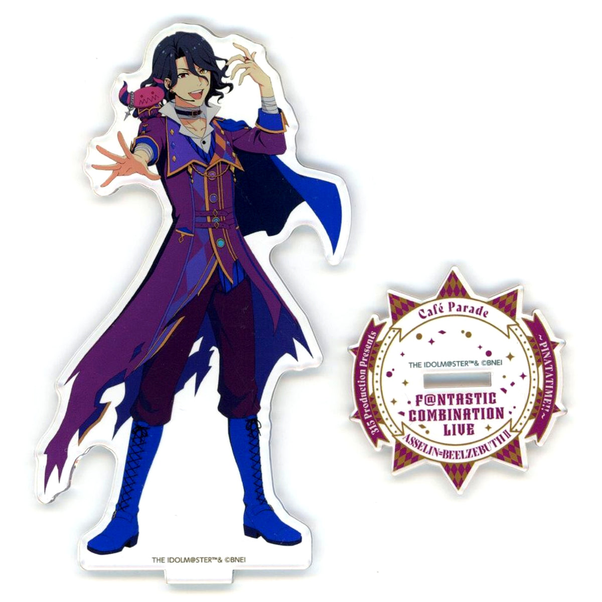 Asselin BB II Official Acrylic Stand THE IDOLM@STER SideM 315 Production F@NTASTIC Combination Live Pinatatime [USED]