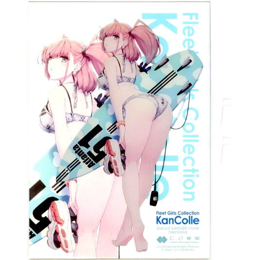 Atlanta Special Summer Mode Memorial Official Fleet Girl Acrylic Board Kantai Collection KanColle Kongo Class 86 Delivery Ceremony in FSW Chinjufu 2024 [USED]