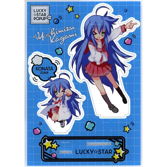Konata Izumi Acrylic Figure Lucky Star 20th Anniversary Popup Star [USED]