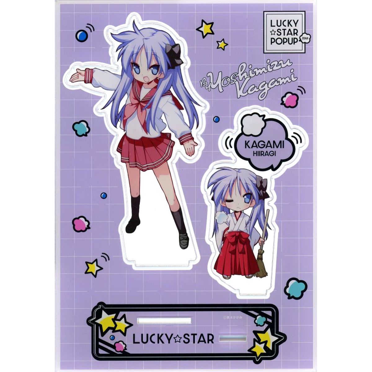 Kagami Hiiragi Acrylic Stand Lucky Star 20th Anniversary POPUP STAR [USED]