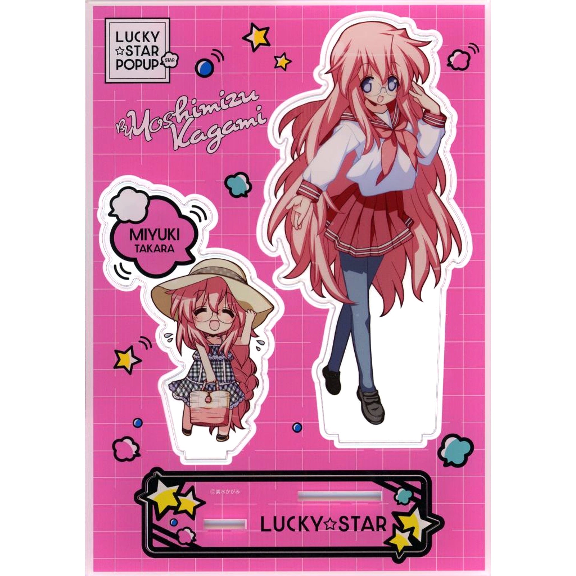 Miyuki Takara Acrylic Figure Lucky Star 20th Anniversary Popup Star [USED]