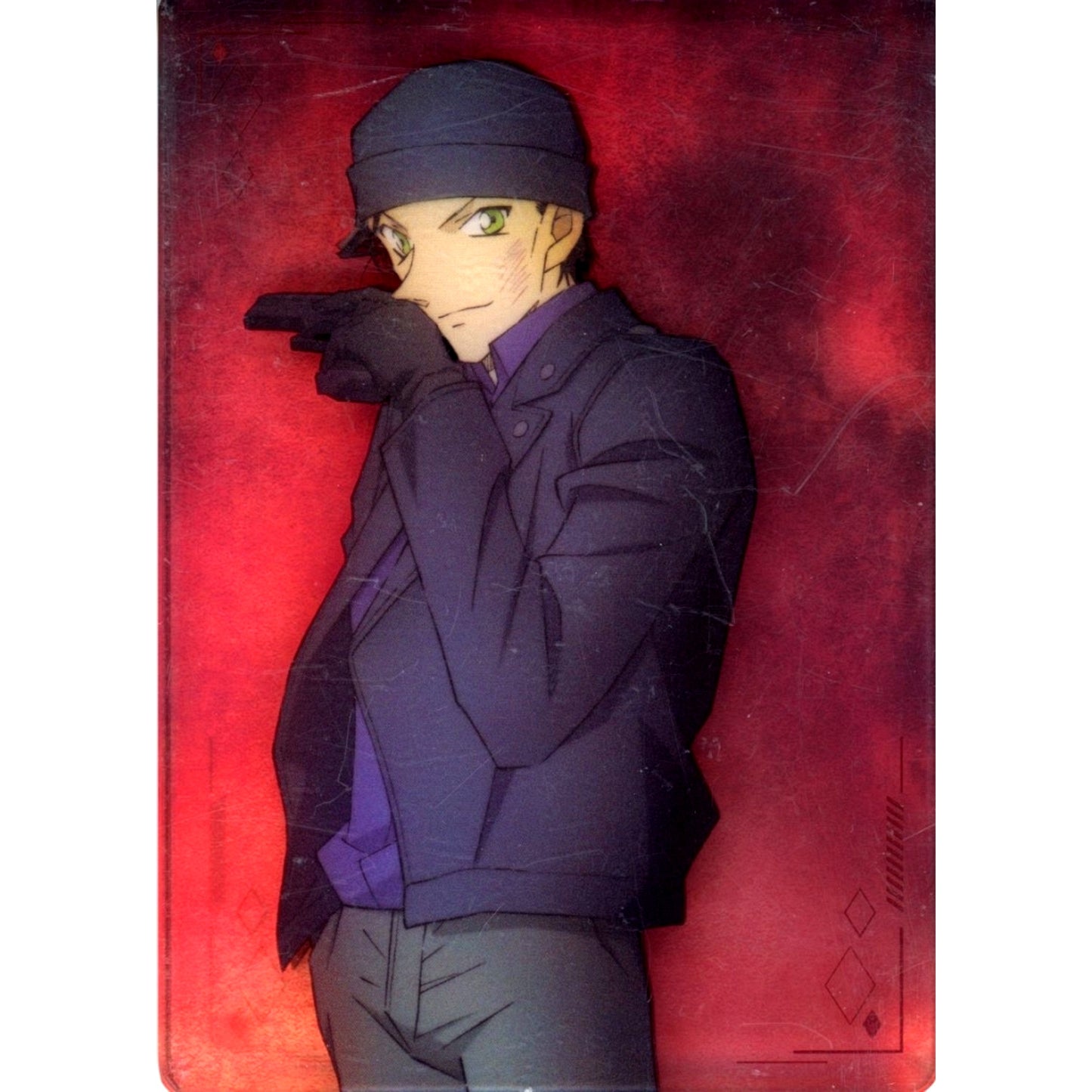 Shuichi Akai roles Series Mahjong Acrylic Stand Detective Conan China Limited [USED]