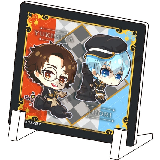Kenyu Yukimiya and Yo Hiori Mini Acrylic Panel Mini Character Chess Blue Lock [USED]