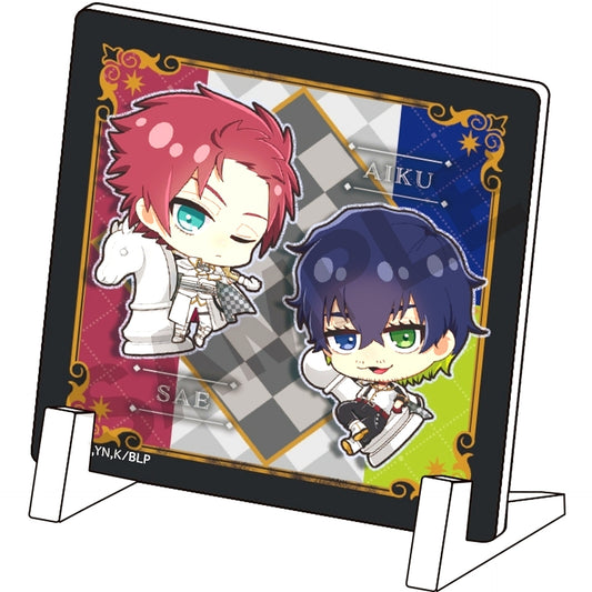 Sae Itoshi and Oliver Aiku Mini Acrylic Panel Mini Character Chess Blue Lock [USED]