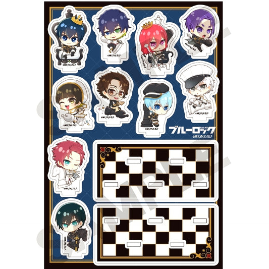 Group Blue Lock Diorama Acrylic Stand Mini Character Chess [USED]