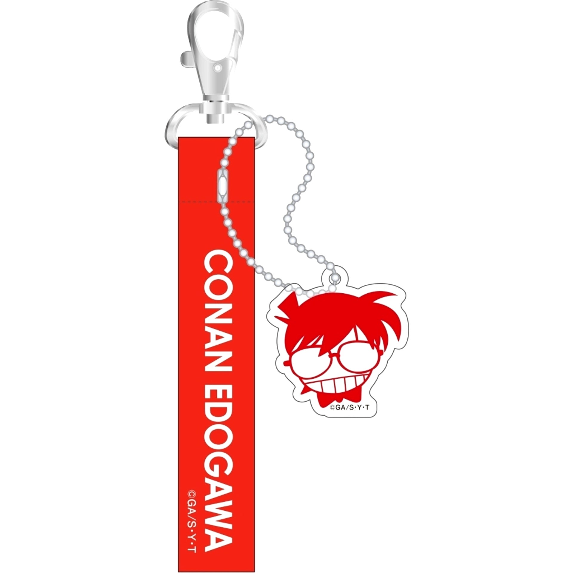 Conan Edogawa Detective Conan Strap Keychain [USED]