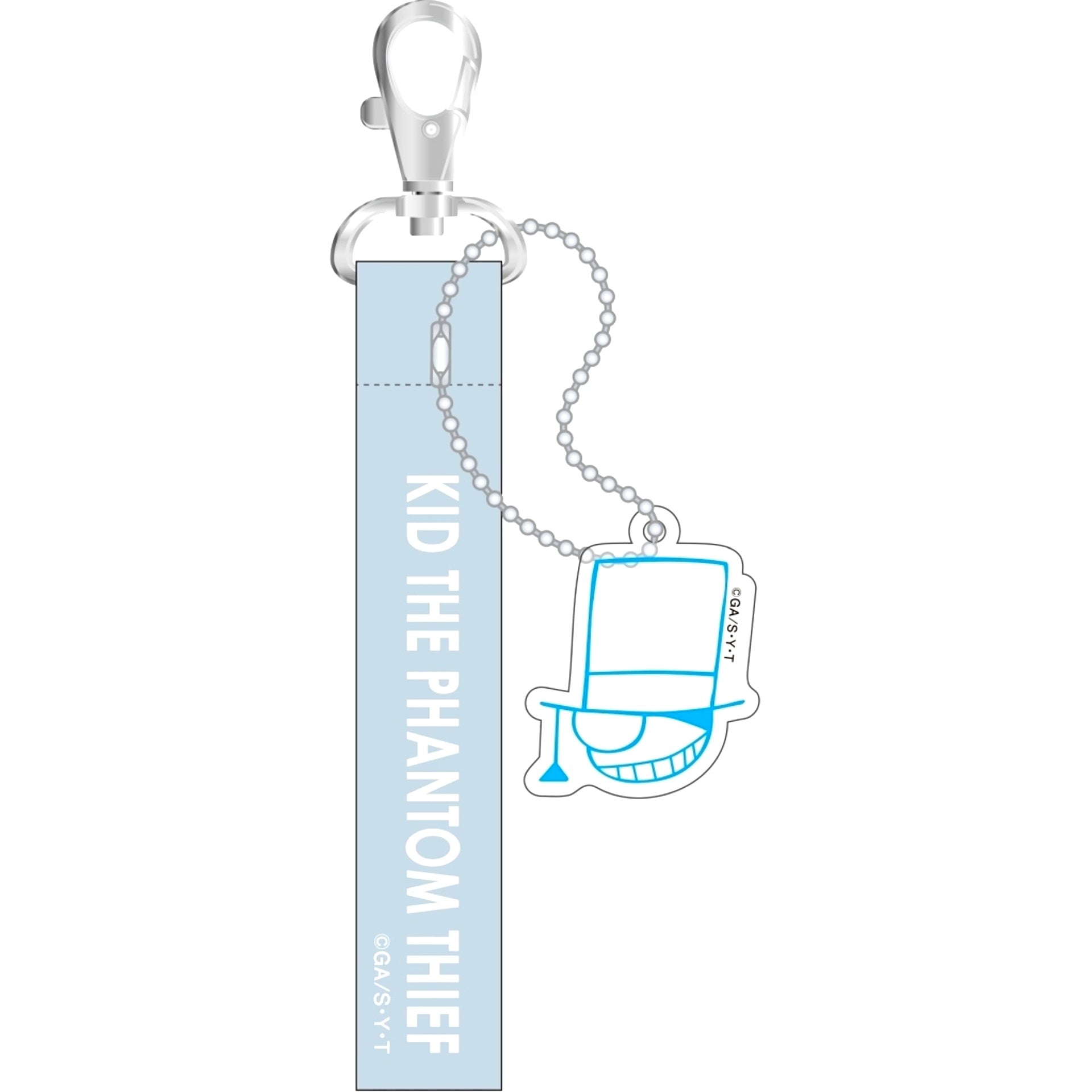 Kaito Kid Detective Conan Strap Keychain [USED]