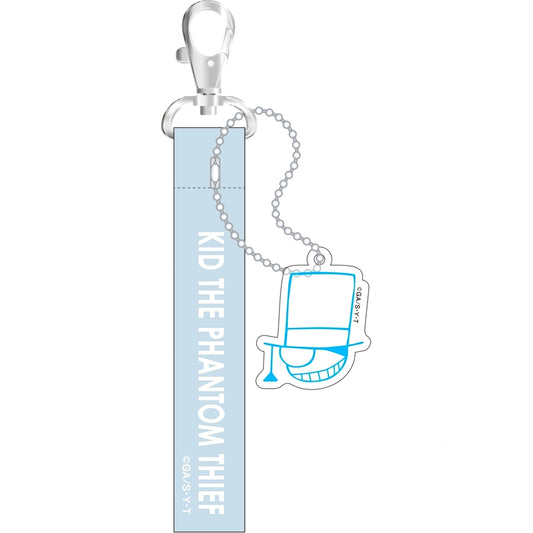 Kaito Kid Detective Conan Strap Keychain [USED]